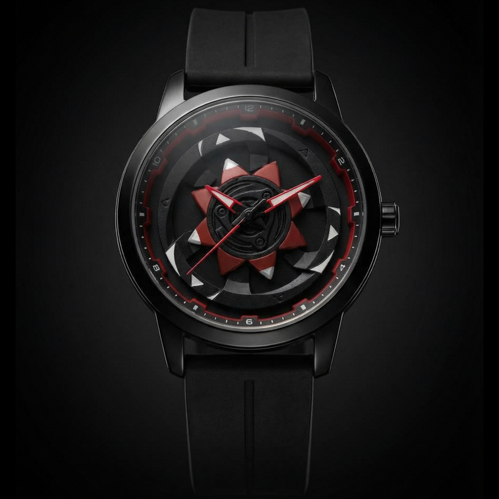 ANIMEE WATCH Silico Red | Gyro Watch