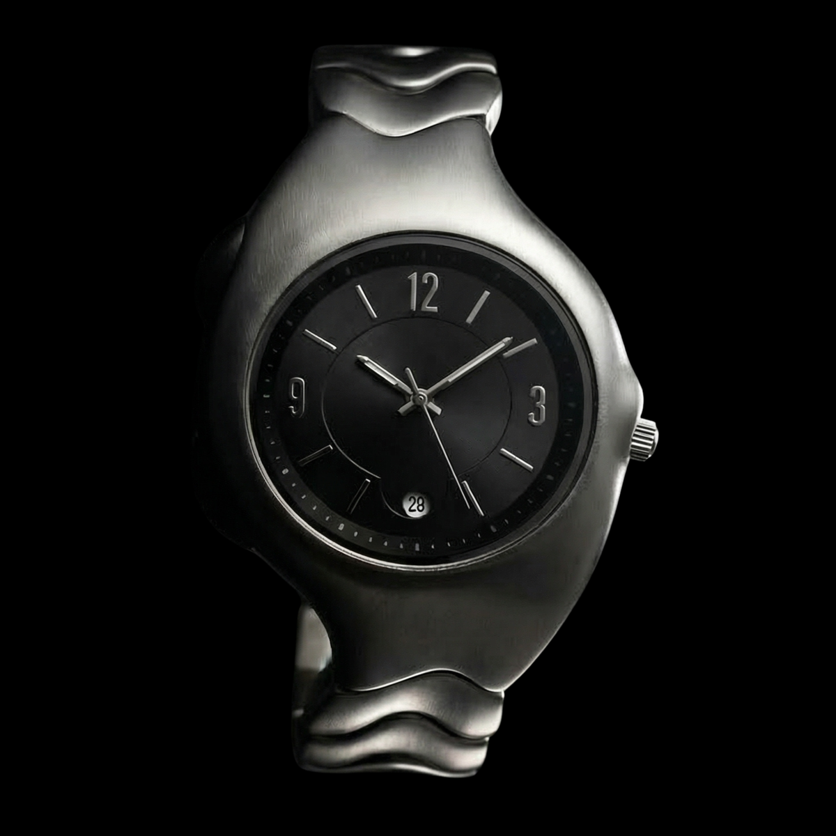 Noctrix Matt Chrome Black
