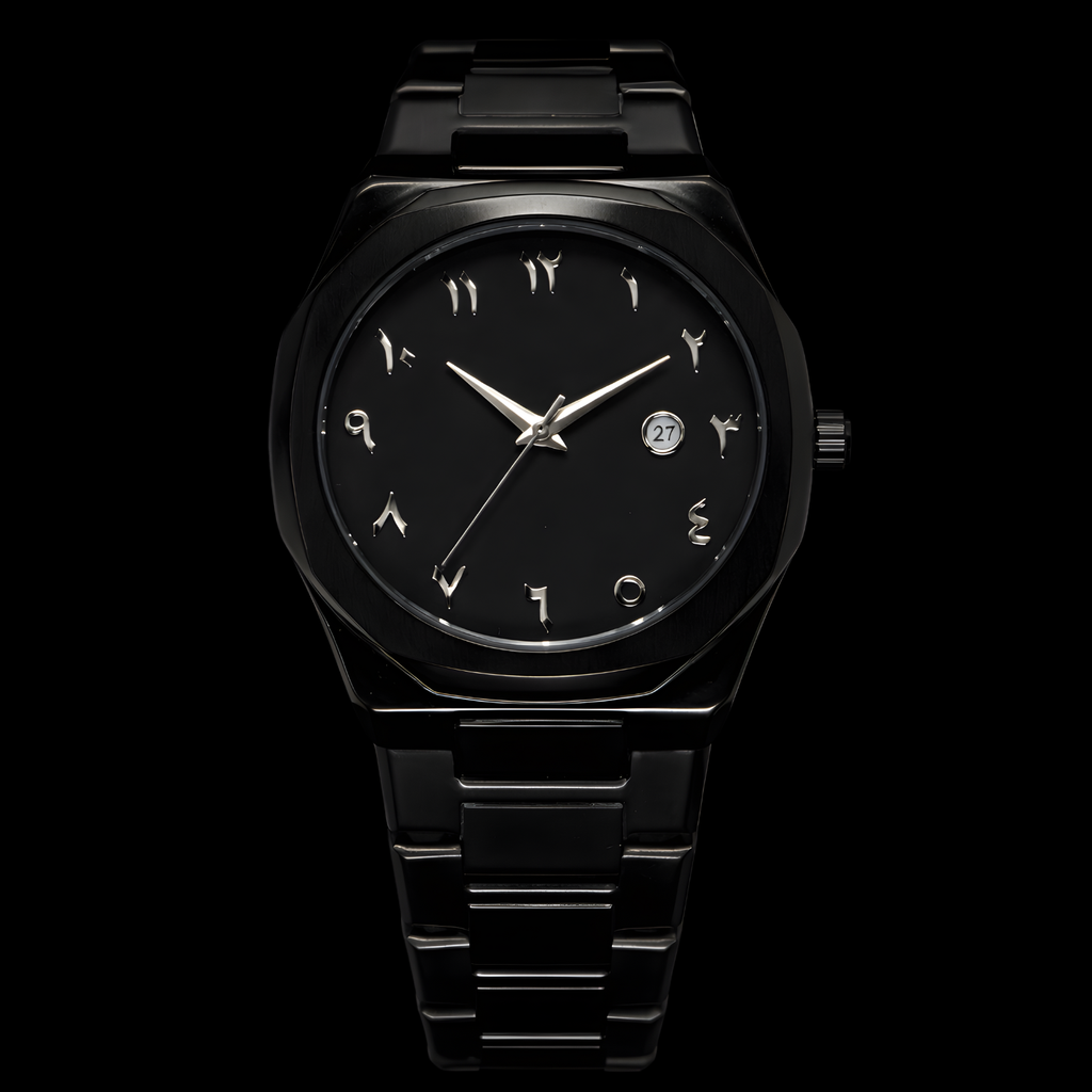 EQUES ARABIC SILVER METAL BLACK