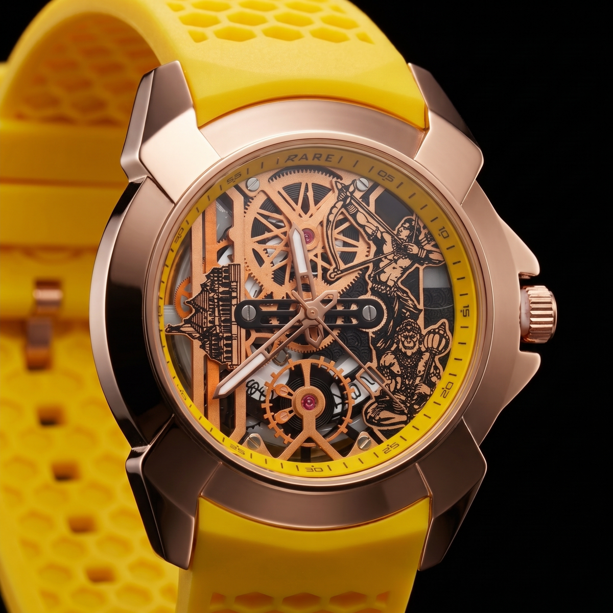 Raghunandan Gold With Silicone Yellow S
