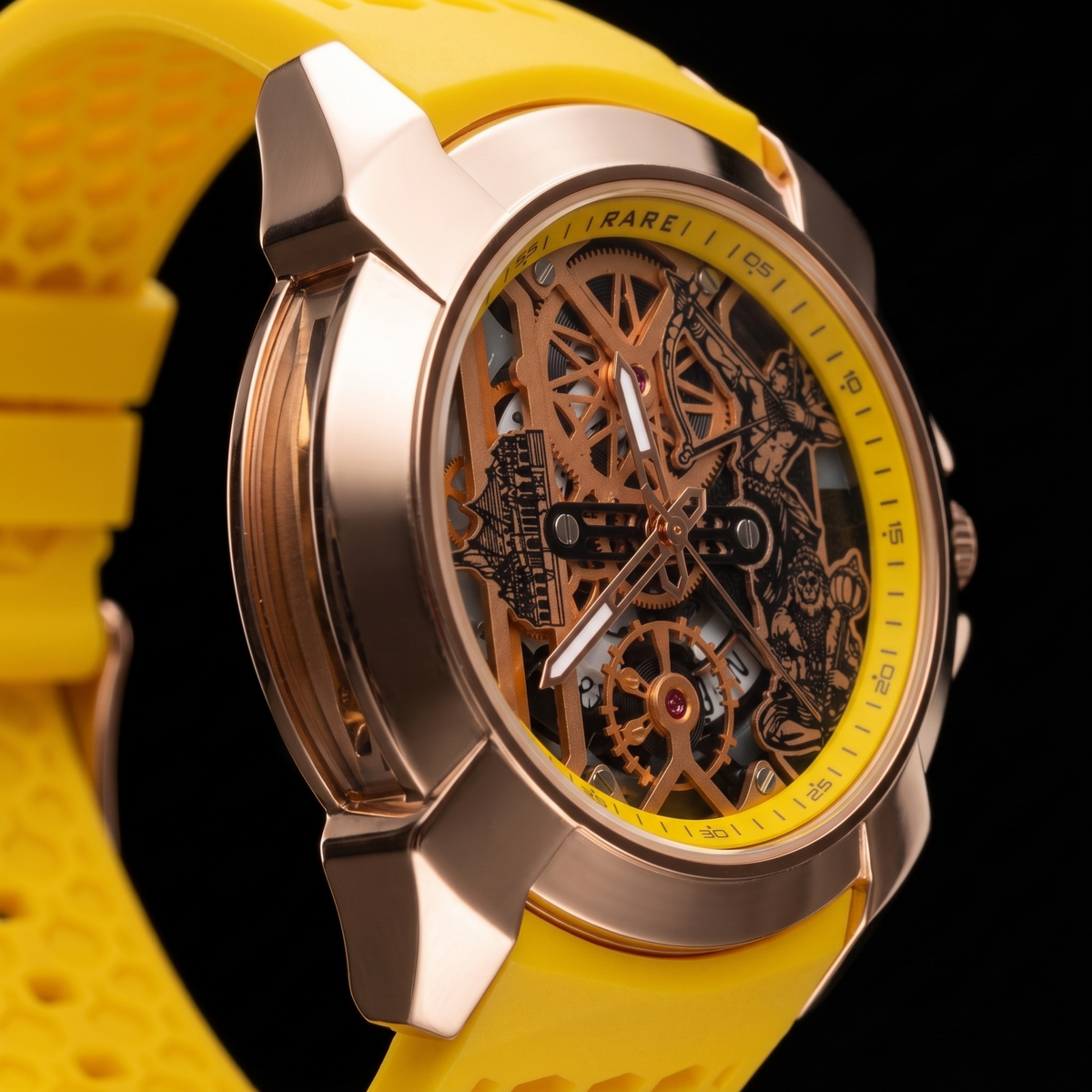 Raghunandan Gold With Silicone Yellow S