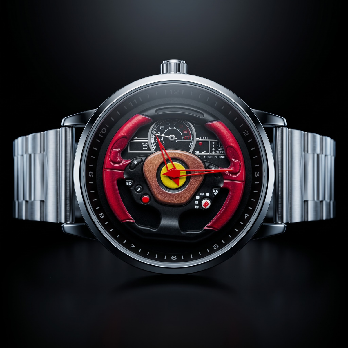 DRIVE LINE Enzo Red With Silver