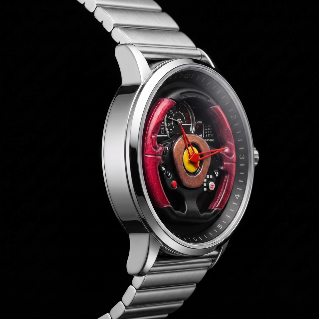 DRIVE LINE Enzo Red With Silver