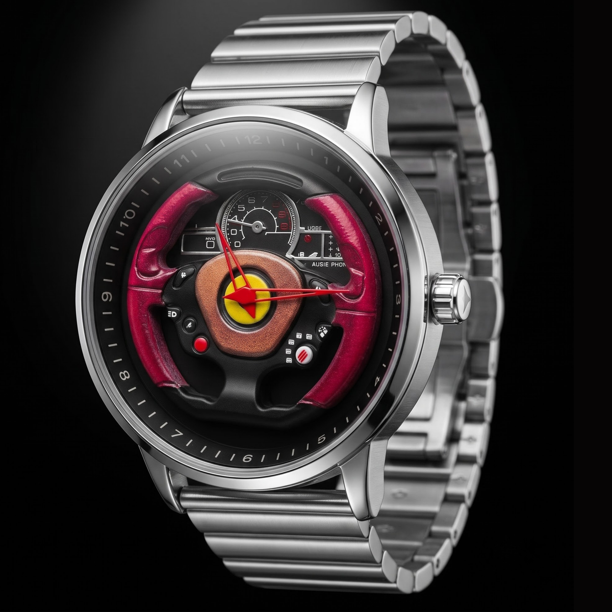 DRIVE LINE Enzo Red With Silver