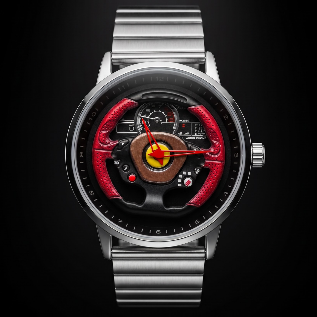 DRIVE LINE Enzo Red With Silver