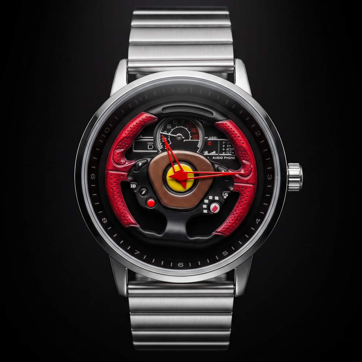 DRIVE LINE Enzo Red With Silver
