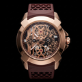 Raghunandan Gold With Silicone Brown S