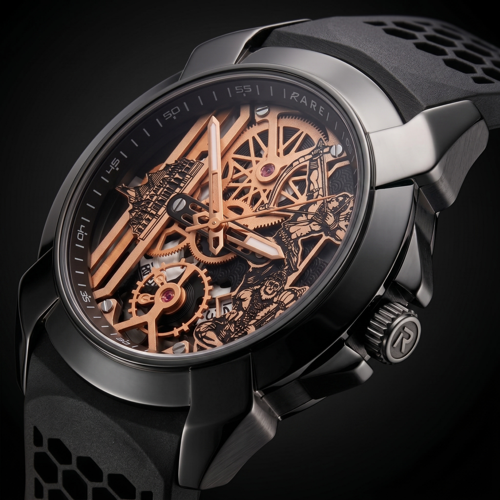 Raghunandan Black With Silicone Black S